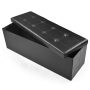 45 Inches Large Folding Storage Ottoman Bench with Memory Foam - Image 5
