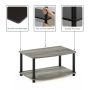 Turn-N-Tube 24 in. French Oak Gray Particle Board TV Stand Fits TVs Up to 24 in. with Open Storage - Image 5