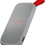 SANDISK - 1TB External USB 3.2 Gen 2 Type C Portable SSD - Gray - Image 3