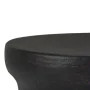 Garvy Industrial 33 in. Rustic Bronze Round Metal Top Coffee Table - Image 5