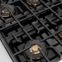 ZLINE - 30 in. Wide 4 Burner Paramount Gas Built-In Gas Cooktop DuoPro Cooktop (PSRTS-30) - Satin Stainless Steel - Image 4