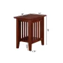Jarrah Solid Wood End Table - Image 4