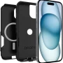 OtterBox - Commuter Series Hard Shell for MagSafe for Apple iPhone 17e, iPhone 16e, iPhone 15, iPhone 14, and iPhone 13 - Black - Image 2