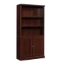 Sauder Select Engineered Wood 3-Shelf Bookcase in Cherry Finish - Image 2