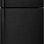 Whirlpool - 19.2 Cu. Ft. Top-Freezer Refrigerator - Black - Image 1