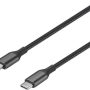 Insignia™ - 6-Foot USB-C to Mini-B Charge-and-Sync Cable - Black - Image 1