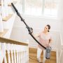 Shark - Vertex DuoClean PowerFin Upright Vacuum with Powered Lift-Away and Self-Cleaning Brushroll - Rose Gold - Image 2