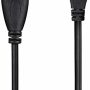 UCEC Micro HDMI to HDMI Cable - Left Angled Spring - Durable Coil for TVs, Monitors, and Gaming Consoles,6.5FT - Image 3