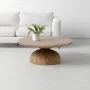 Saria Solid Wood Single Coffee Table - Image 4