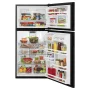 Maytag - 18.1 Cu. Ft. Top-Freezer Refrigerator - Black - Image 3