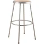 30 in. Grey Heavy-Duty Steel Stool (2-Pack) - Image 2