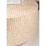 Mina 29.92 in. Gold Round Resin Top Capiz Shell Coffee Table - Image 2