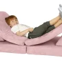 Huddle Customizable Kids Play Foam Couch, Pink, 4 Pieces, for Toddlers Ages 2+ - Image 3