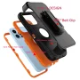 Apple iPhone 14, 14 Pro, 14 Plus, 14 Pro Max Case, Heavy Duty Rugged Defender Case with [Belt Clip Holster] [Built in Screen Protecotr], Shockproof Full Body Protection Kickstand Cover, Orange - Image 3