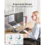 Laptop Stand for Desk, KEXIN Aluminum Adjustable Computer Stand, Ergonomic Foldable Laptop Holder for MacBook Air Pro / Dell / HP / ASUS / Samsung - Image 2