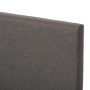 Pless Contemporary Gray Fabric Upholstered Queen Size Bed - Image 6