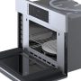 Bosch - Benchmark Series 1.6 Cu. Ft. Convection Built-In Microwave with Sensor Cooking - Stainless Steel - Image 2
