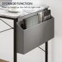 ACTIVESIT 55in Computer Desk with Storage Bag Home Office Desk Writing Table - Image 3
