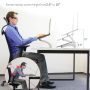 Laptop Stand for Desk, JZBRAIN Adjustable Laptop Stand Ergonomic Computer Stand Holder Compatible with 10-15" MacBook Air, Pro, Lenovo, Dell (Silver) - Image 4