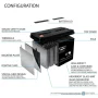 12-Volt 110 Ah Rechargeable Sealed Lead Acid (SLA) Battery - Image 3