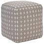 Mina Victory Empress Pouf - Gray - Image 5