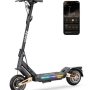 NAVEE - ST3 Pro Electric Scooter w/46.6 miles Max Operating Range & 24.9 mph Max Speed - Black - Image 1