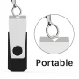 5 Pack 64GB USB Flash Drive Memory Stick Fold Storage USB 2.0 Thumb Drive Swivel Design - Image 6