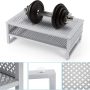 Simple Trending 2-Tier Monitor Stand Riser, Metal Desk Organizer Stand with Anti-Slip Suction Cup for Laptop, Computer, iMac, Pc, Printer,Silver - Image 5