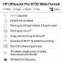 HP - OfficeJet Pro 9730 Wireless Wide Format All-in-One Inkjet Printer, Scanner, Copier, AI-Enabled with 3 Mos of Instant Ink - White - Image 2
