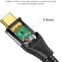 CableCreation USB C Cable 10 FT 100W 20V/5A USB C to C Cable 10FT Braided Fast Charging Cable 480Mbps for MacBook Pro iPad Air XPS Galaxy S23 S23+ S22 S21 Other USB C Devices 3m Gray - Image 2