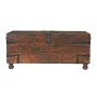 Maldives Large Rectangle Walnut Brown Wood Coffee Table with Lift Top (46 in.) - Image 2