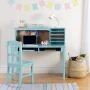 Kids Media Desk Hutch and Chair Set - Image 6