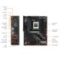 GIGABYTE - X870E AORUS ELITE WIFI7 (Socket AM5)AMD X870E ATX DDR5 Wi-Fi 7 Motherboard - Black - Image 3