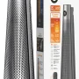 DREO - 30" Space Heater for Large Rooms, 120° Oscillation, Adjustable Thermostat, 5 Heat & 3 Fan levels, Solaris 818 - Silver - Image 2