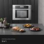 Miele - DGC 7880 30" Comb-Steam Oven XXL with Mtouch + Display (Clean Touch Steel) - Stainless Steel - Image 2