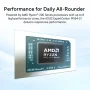 ASUS - ExpertCenter PN54-S1 Mini Desktop - AMD Ryzen 5 220 (2025) - 16GB Memory - 512GB SSD - Black - Image 4