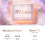 ASUS - VM501 Desktop - AMD Ryzen 5 220 - 16GB Memory - 1TB Storage - Black - Image 2