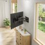 Mount-It! Full Motion TV Wall Mount | Heavy-Duty Dual Arm Articulating TV Bracket for 50-70 Inches Screen | VESA Compatible up to 800x450mm | 200 Lbs Capacity - Image 6