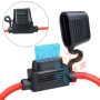 3 Pack 14 Gauge Mini ATC 15A Fuse Holder In-Line AWG Wire Copper 12 Volt Blade - Image 5