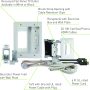 Legrand, Home Office & Theater, In Wall TV Power Kit, HDMI Included, White, 6ft Length, HT22U2WHR6C - Image 2