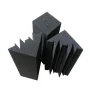8 Pack Black Acoustic Foam Bass Trap Studio Home Soundproofing Corner Wall Tiles 4.6 in X 4.6 in X 9.5in - Image 2