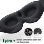 Sleep Headphones Bluetooth Headband Sleeping Headphones, ZUXNZUX Wireless Music Eye Mask Sleep Earbuds for Side Sleeper, Yoga, Insomniac, Air Travel, Meditation (Black) - Image 5