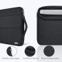 Voova 13 13.3 14 Inch Laptop Sleeve Case Compatible with MacBook Air/MacBook Pro 13 M2, MacBook Pro 14 2021 2022 M1 Pro/Max,13.5 Surface Laptop 5 4, Waterproof Computer Bag Cover with Handle, Black - Image 3
