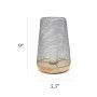 Simple Designs - Wired Mesh Uplight Table Lamp - White - Image 3