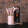 oannao Silicone Cooking Utensils Set - 446°F Heat Resistant Silicone Kitchen Utensils for Cooking,Kitchen Utensil Spatula Set w Wooden Handles,Holder, BPA FREE Gadgets for Non-Stick Cookware (Pink) - Image 6