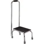 DMI Step Stool with Handle and Non Skid Rubber Platform, Lightweight and Sturdy Stool for Seniors and Adults, Holds up to 300 Pounds with 9.5 Inch Step Up, 17.3"D x 12.3"W x 34"H, Chrome - Image 2