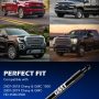OMT Tailgate Assist Shock Compatible with 07-19 Silverado Sierra, Sliver - Image 3