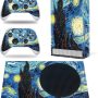 Vinyl Skin Decals Cover Whole Body Protector for Xbox Series S Console Wrap Sticker with Two Controller Decal (Blue) - Image 2