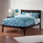 Madison Espresso Solid Wood Frame Full Platform Bed - Image 1
