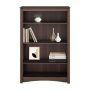 Sonoma 48 in. Tall White Engineered Wood 4-Shelf Bookcase Transitional Book Shelf with 3-Adjustable Storage Shelves - Image 1